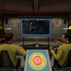 You can also play as the original TOS Enterprise, but it’s all switches and buttons. As one crew member put it, “It’s like driving a Model T.”